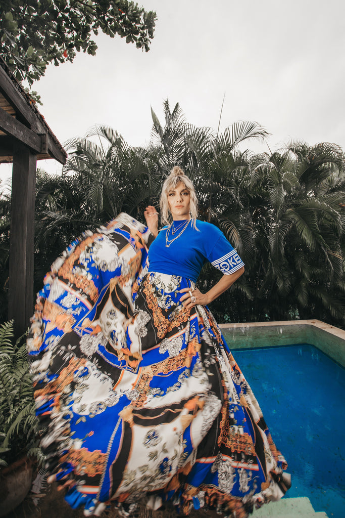 Vestido estampado